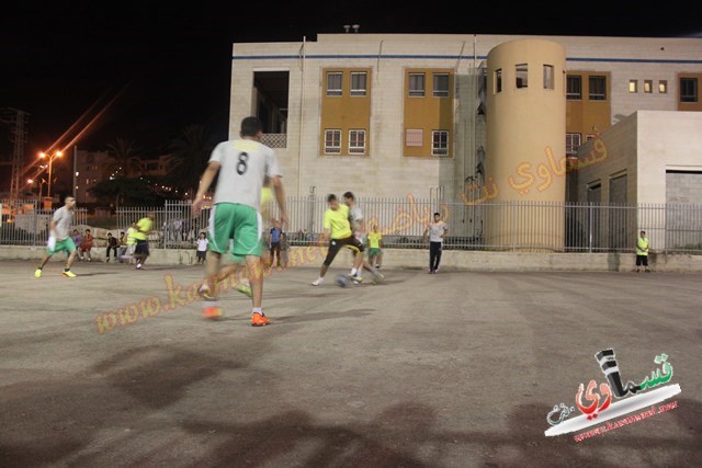 الجوله الثانية من دوري طلاب الثانويه في مشروع مدينة بلا عنف 